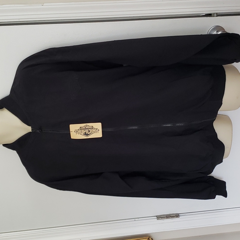 NWT Vintage Tropicana Las Vegas Reversible Silk Jacket Size XXL